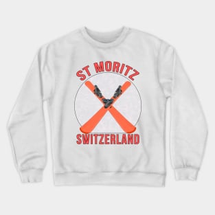 St Moritz, Switzerland Crewneck Sweatshirt